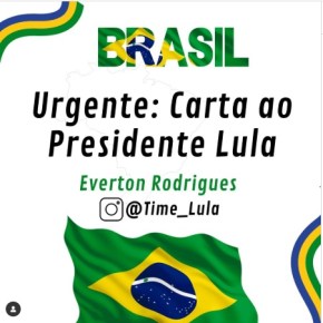 Militante pede a Lula convocação de Hackers e Estratégias de Defesa da Nação na Guerra Digital imperialista. Assino&nbsp;embaixo!