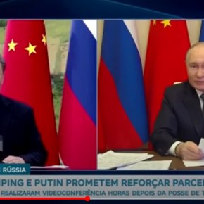 Em vídeo Conferência, Xi Jinping e Putin defendem equidade internacional e organismos&nbsp;multilaterais