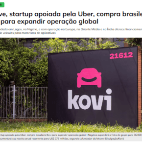 UBER, Moove e Kovi: A invisível Cadeia de Super exploração dos motoristas de&nbsp;Aplicativos