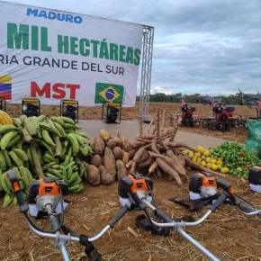 “Pátria Grande do Sul”: Por Soberania Alimentar, MST inicia trabalho em área de 180 mil hectares na&nbsp;Venezuela