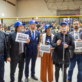 Bancada de Vereadores do PT de Porto Alegre realiza seminário em defesa da água e do DMAE&nbsp;público