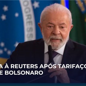 Lula diz que não vai se humilhar ligando a Trump e vai acertar resposta conjunta dos BRICS ao tarifaço. Leia e&nbsp;assista: