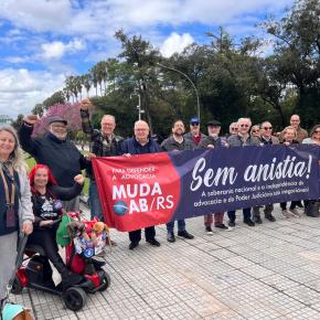#SemAnistia: Em Porto Alegre, Advogados fazem Manifesto Público contra posição da Seccional gaúcha da&nbsp;entidade