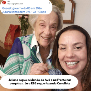 Juliana Brizola é vítima do Gagsterismo Político da RBS e do Governo&nbsp;Leite