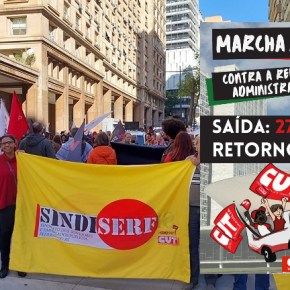 Serviços Públicos em Risco: Gaúchos vão à Marcha contra a Reforma Administrativa em&nbsp;Brasília