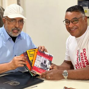 Roger Machado apresenta projetos sociais ao senador&nbsp;Paim