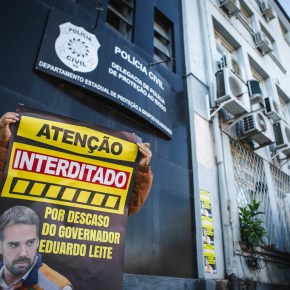 Policia Civil gaúcha em Greve nesta Terça (11/11) contra o sucateamento e defasagem&nbsp;salarial