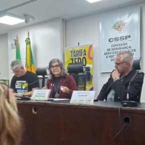 Tarifa Zero nos ônibus da Região Metropolitana de Porto Alegre possível sim, mostra Deputada. Leia e&nbsp;assista: