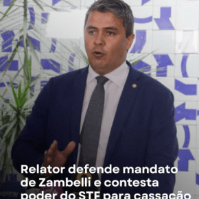 Deputado afronta o STF e apresenta Parecer Contra cassação de Carla Zambelli, Deputada foragida e presa na&nbsp;Itália