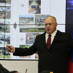 Neutralizamos mais de 400 aeronaves ligadas ao narcotráfico, diz Ministro do Poder Popular da&nbsp;Venezuela