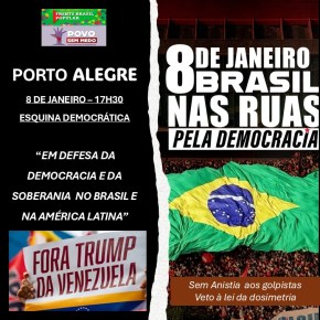 Atos de 8 de Janeiro: Pela Pátria, pela Soberania, por Justiça e&nbsp;Paz