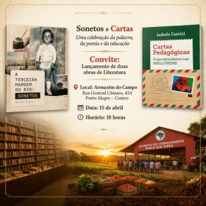 O Legado de Paulo Freire em Escrita Afetiva: Isabela Camini Lança “Cartas Pedagógicas” em Porto&nbsp;Alegre