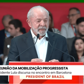 Governos de Esquerda viraram “gerentes das Mazelas do neolibealismo”, disse Lula na 1ª Reunião da Mobilização Progressista&nbsp;Global