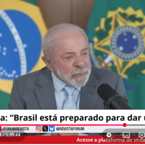 “Meu quarto mandato é para fazer o Brasil dar um salto no desenvolvimento”, diz Lula em entrevista. Leia e&nbsp;Assista: