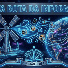 A Nova Rota da Informação: Como o Vento do Nordeste Vai Mover os Vídeos do TikTok no&nbsp;Mundo