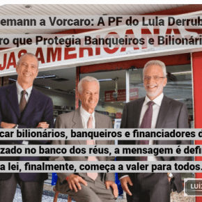 De Lemann a Vorcaro: A PF do Lula Derruba o Muro que Protegia Banqueiros e&nbsp;Bilionários