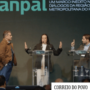 A Foto que diz mais que mil palavras!! Juliana Brizola se destaca no debate da GRANPAL enquanto adversários travam briga de&nbsp;egos