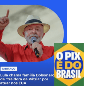 Lula rebate entreguismo da família Bolsonaro aos EUA: ‘Nossa pátria não está à&nbsp;venda’