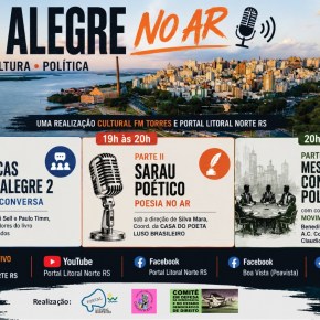 Porto Alegre no Ar reúne Sarau Poético, Roda de Conversa e&nbsp;Política