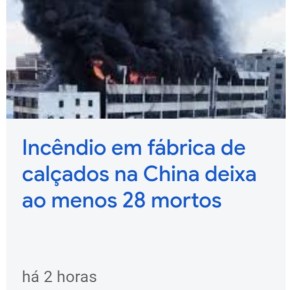 Do Fogo na Fábrica de Calçados a prisão: Pequim Trata a Negligência Empresarial como Crime Lesa&nbsp;Patria