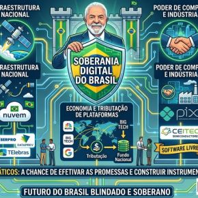 Soberania Digital: O Plano para o Governo Lula 4 Enfrentar as Big Techs e Blindar o Futuro do&nbsp;Brasil
