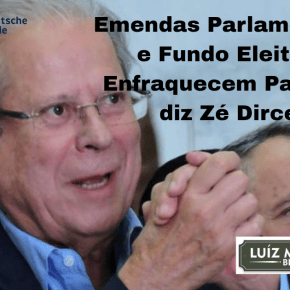 Emendas Parlamentares e Fundo Eleitoral Enfraquecem Partidos, diz Zé Dirceu em&nbsp;entrevista