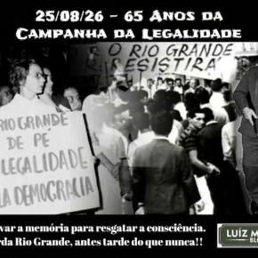 Rede da Legalidade: Há 65 anos Brizola levantou o Rio Grande e o Brasil contra um Golpe Militar, e Venceu! Leia e&nbsp;assista: