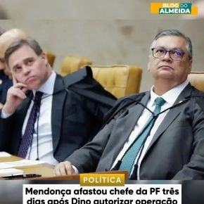 Mendonça Afastou Chefe da PF pra tentar impedir prisão de aliado que intermediou sua relação com&nbsp;Vorcaro