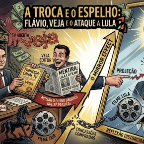 Bolsonaro e o ‘truque do espelho’: Para esconder “Dark Horse”, Veja falou sobre filme inexistente de&nbsp;Lula