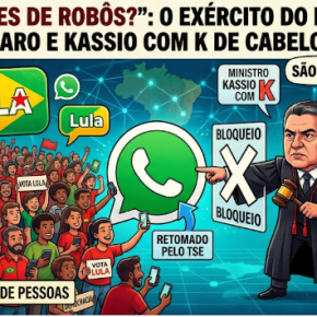 3,3 milhões de robôs?”: O Exército do Lula que deixa Bolsonaro e Kassio com K de cabelo em&nbsp;pé